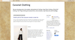 Desktop Screenshot of caramelclothing.blogspot.com