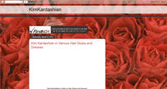 Desktop Screenshot of kimkardashianblog.blogspot.com