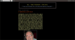 Desktop Screenshot of eluniversofriki.blogspot.com