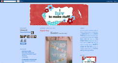 Desktop Screenshot of iluvtomakestuff.blogspot.com