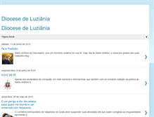 Tablet Screenshot of diocesedeluziania.blogspot.com