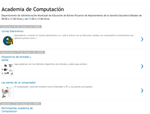 Tablet Screenshot of computacionenbulnes.blogspot.com