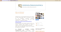 Desktop Screenshot of adbiblio.blogspot.com