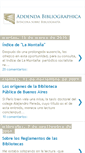 Mobile Screenshot of adbiblio.blogspot.com