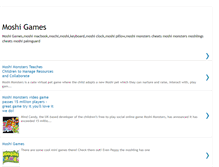 Tablet Screenshot of moshigames.blogspot.com