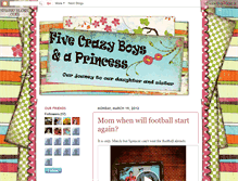 Tablet Screenshot of 5crazyboyzandlovingit.blogspot.com