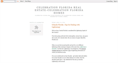 Desktop Screenshot of celebrationfloridahomes.blogspot.com