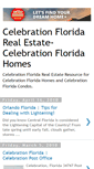 Mobile Screenshot of celebrationfloridahomes.blogspot.com