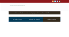 Desktop Screenshot of nydoctorsurgentcare.blogspot.com