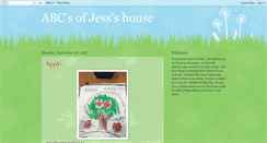 Desktop Screenshot of abcsofjesshouse.blogspot.com