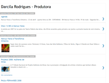 Tablet Screenshot of darcilarodriguesprodutora.blogspot.com