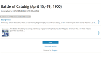 Tablet Screenshot of battleofcatubig.blogspot.com