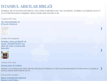 Tablet Screenshot of istanbularicilerbirligi.blogspot.com