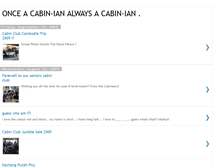 Tablet Screenshot of kc-cabinclub.blogspot.com