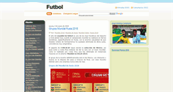 Desktop Screenshot of futbolnica.blogspot.com