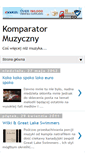 Mobile Screenshot of muzycznykomparator.blogspot.com