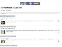 Tablet Screenshot of muzycznykomparator.blogspot.com