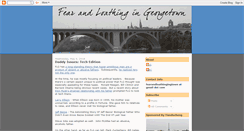 Desktop Screenshot of fearandloathingingtown.blogspot.com