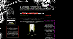 Desktop Screenshot of enlacesmetaleros.blogspot.com