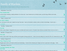 Tablet Screenshot of familyofwarriors.blogspot.com