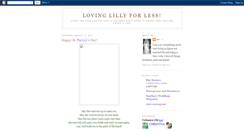 Desktop Screenshot of lillyforless.blogspot.com