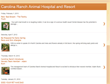 Tablet Screenshot of canyonranchpets.blogspot.com