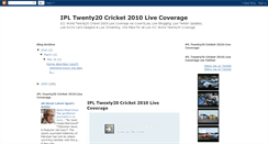 Desktop Screenshot of ipllivecoverage.blogspot.com