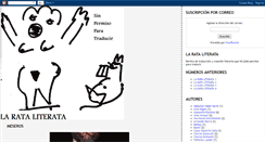 Desktop Screenshot of larataliterata.blogspot.com