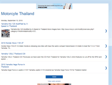 Tablet Screenshot of motorcyclethai.blogspot.com