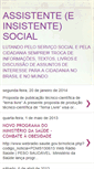Mobile Screenshot of insistentesocialnobrasil.blogspot.com