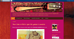 Desktop Screenshot of laforchettamagica.blogspot.com