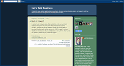 Desktop Screenshot of fredjonesletstalkbusiness.blogspot.com