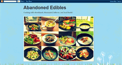 Desktop Screenshot of abandonededibles.blogspot.com