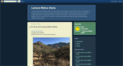 Desktop Screenshot of lecturabiblica.blogspot.com