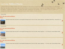 Tablet Screenshot of lecturabiblica.blogspot.com