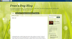 Desktop Screenshot of fransdogblog.blogspot.com