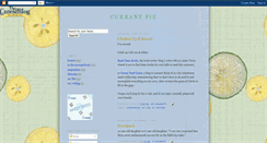 Desktop Screenshot of currantpie.blogspot.com