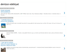 Tablet Screenshot of denizceedebiyat.blogspot.com