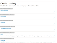 Tablet Screenshot of camillalundberg.blogspot.com