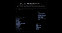 Desktop Screenshot of enlacesrevolucionarios.blogspot.com