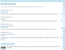 Tablet Screenshot of opsmgrzombie.blogspot.com