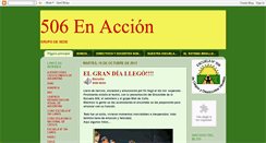 Desktop Screenshot of 506enaccion.blogspot.com