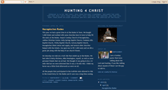 Desktop Screenshot of hunting4christ.blogspot.com