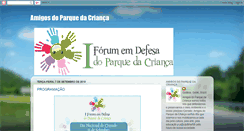 Desktop Screenshot of parquedacrianca-go.blogspot.com