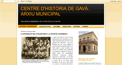 Desktop Screenshot of centrehistoriadegava.blogspot.com