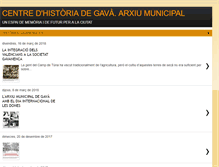 Tablet Screenshot of centrehistoriadegava.blogspot.com