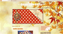 Desktop Screenshot of amanicakehouse.blogspot.com