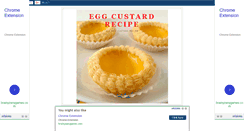 Desktop Screenshot of egg-custard-recipe.blogspot.com