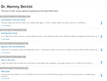 Tablet Screenshot of doctormommydentist.blogspot.com