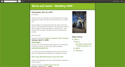 Desktop Screenshot of ehrenandjamie.blogspot.com